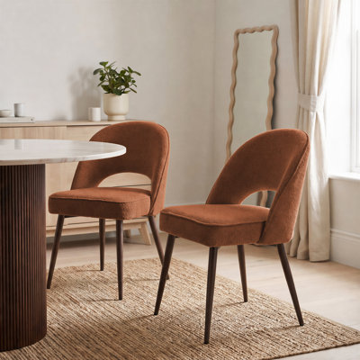 Chaises de salle à manger Plush Boucle