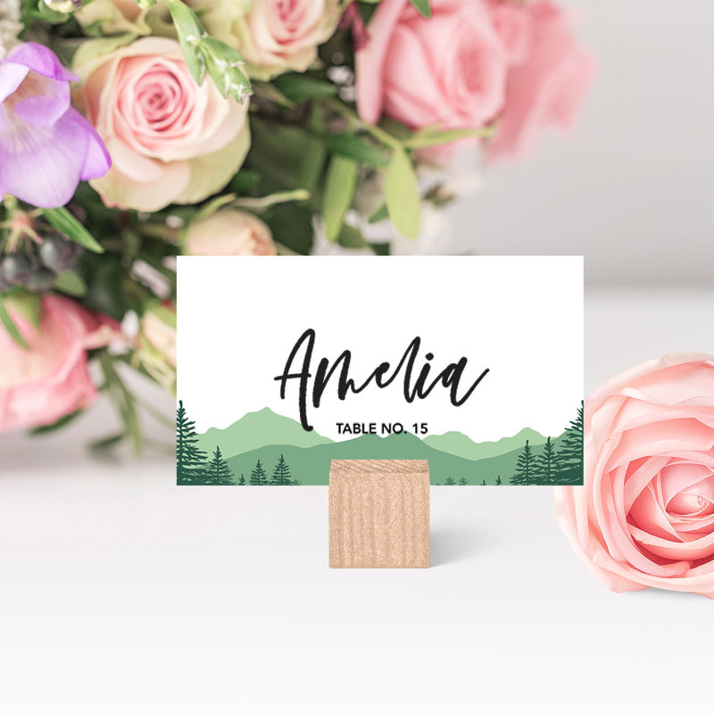 Cartes de place Woodland