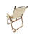 Folding Camping Chair Set of 4 with Aluminum Frame & Armrests