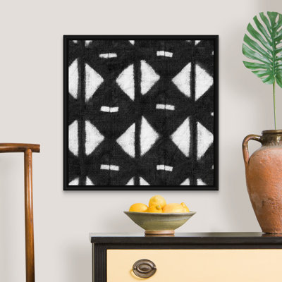 " Shibori Black III " Painting