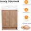 Meuble-lavabo simple 23,64 po avec plateau en résine Dereka