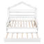 Lit double en bois avec lit gigogne simple, lit pour enfant avec tablette-1965282071