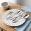 Ensemble de couverts 60 pièces en acier inoxydable 60 pièces pour 12 couverts 18/10 de qualité alimentaire avec poli miroir, couverts allant au lave-vaisselle pour la maison, le mariage et la gastronomie