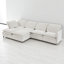 Canapé-lit modulaire rembourré 6 pièces 6 pièces-1852061488