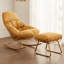 Chaise berçante élégante et pratique-101656207