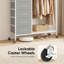 102cm Rolling Portable Wardrobe-1963084444