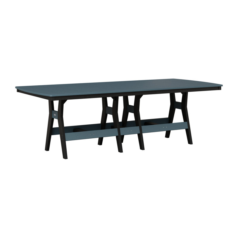 Harbor Outdoor Bar Table, Sage, Black