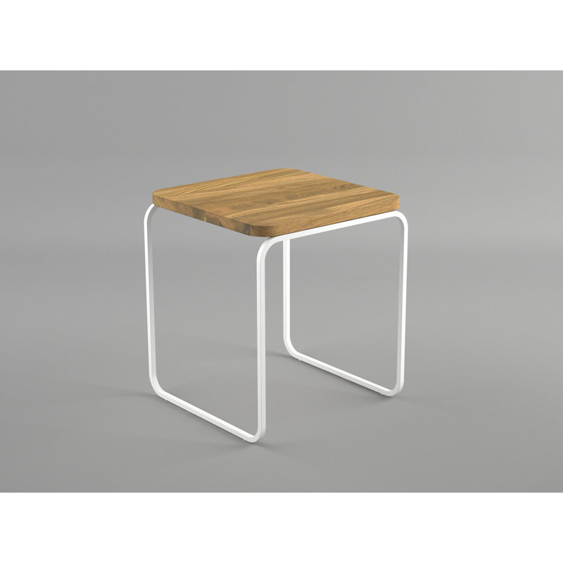 Schauer Side Table, White