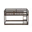 Lit simple mezzanine en bois d'hévéa massif. Maximisez l'espace de la chambre à coucher. Pour un accès facile. Et fiable. Assemblage inclus, lit en bois, couleur. Conception peu encombrante. Commodité. Construire. Instructions-2076178015