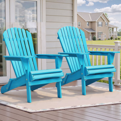 Chaise Adirondack pliante en bois massif