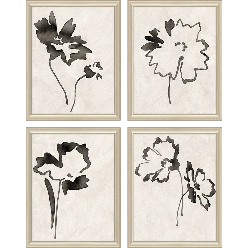 Botanical Silhouettes Framed Art