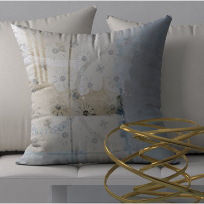 Abstract Throw Pillow