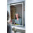 Smart Square Dimmable LED Bathroom, Vanity Mirror with Touch Switch