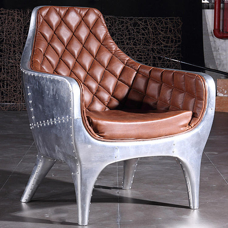 Katrenna Faux Leather Armchair
