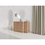 Meuble-lavabo autoportant de 52 po avec lavabo en céramique blanche et 1 petite armoire de rangement-1386904094