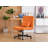 Modern Home Office Chair, Computer Desk Chair with Linen Fabric-1866634591-1866634578
