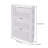3-Layer White Modern Tipping Shoe Cabinet-1254794640
