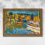 Étude pour un paysage d'automne avec des bateaux, 1908 - Wassily Kandinsky - Toile encadrée sur mesure-1206782901-1206782904-1206782911