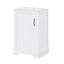 Meuble-lavabo de 20 po avec lavabo, armoire de salle de bain avec porte à fermeture douce, support de rangement et tablette réglable-121102150
