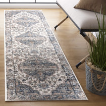 Ramsey Power Loom Off White Rug Bloomsbury Market Rug Size: Runner 81 x 244cm