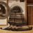 Machine Washable Horizontal Stripes Brown Area Rug-609021529