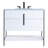 Millisa Free Standing Single Bathroom Vanity with Glass Top-1020611107-1020611104-1042712745