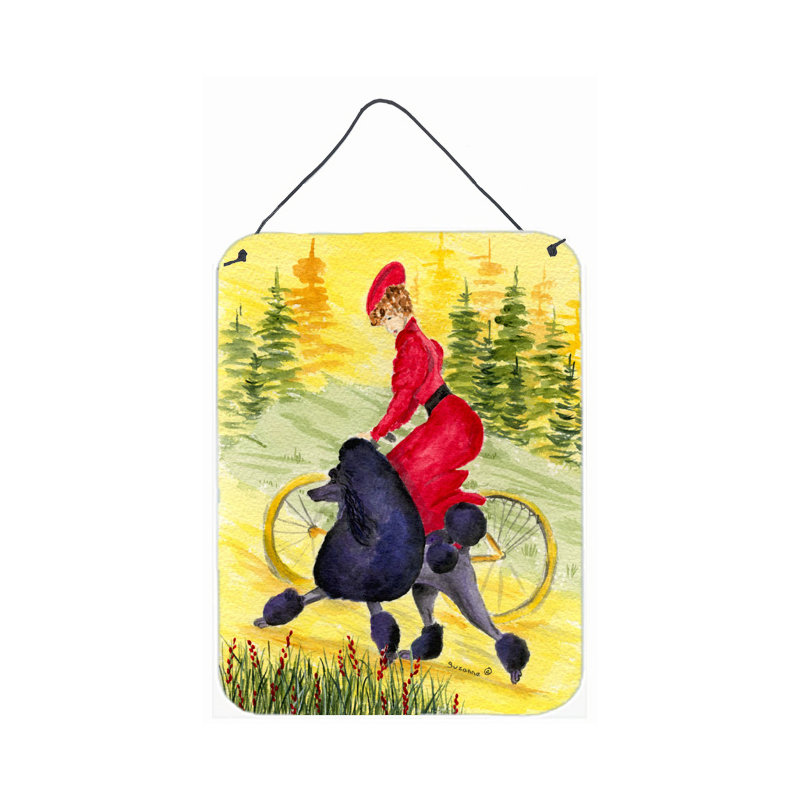 Plaque d’impression caniche