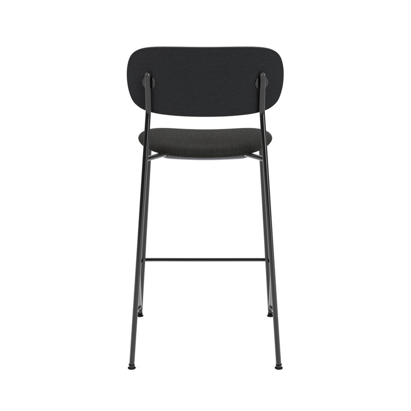 Co Upholstered Stool, Black