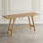 Ebrar 6 - Person Solid Wood Solid Wood Top Trestle Dining Set-93940940