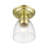 Gunnbjorn 1-Light 14.25" Semi Flush Mount-242081467