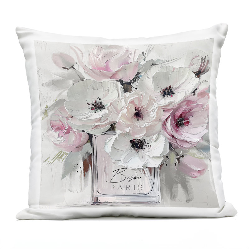 Oreiller Bisou Bouquet, imprimé par Annabelle Hall