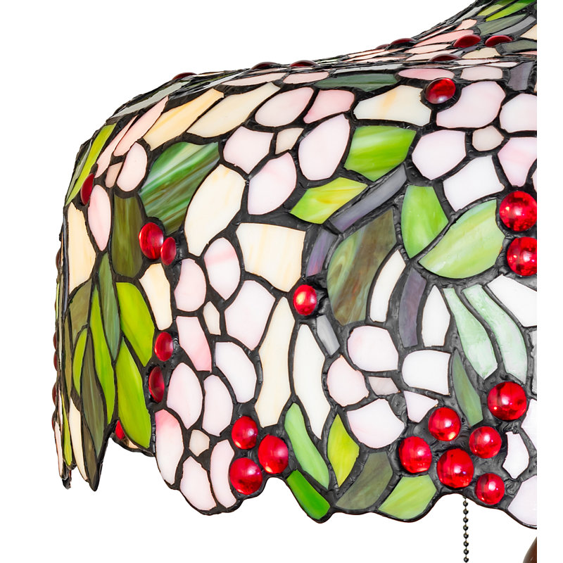 Lampe de table 31 po Tiffany Cherry Blossom