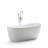 59.06'' x 29.53'' Soaking Solid Surface Bathtub
