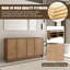 Base de meuble-lavabo double 60 po Ithran
