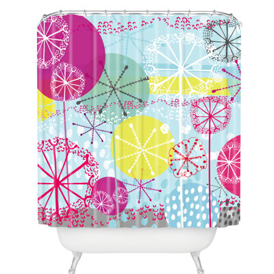 Henriques Floral Shower Curtain
