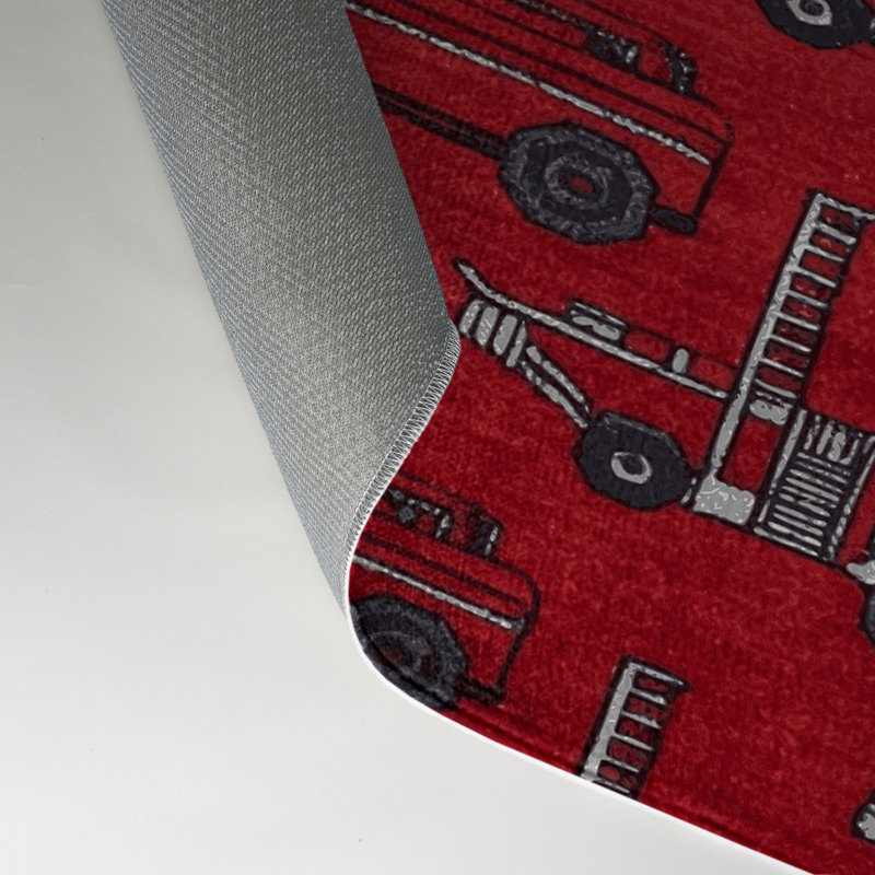 Tapis rouge intérieur et extérieur Transport, Rectangle 5 pi x 7 pi