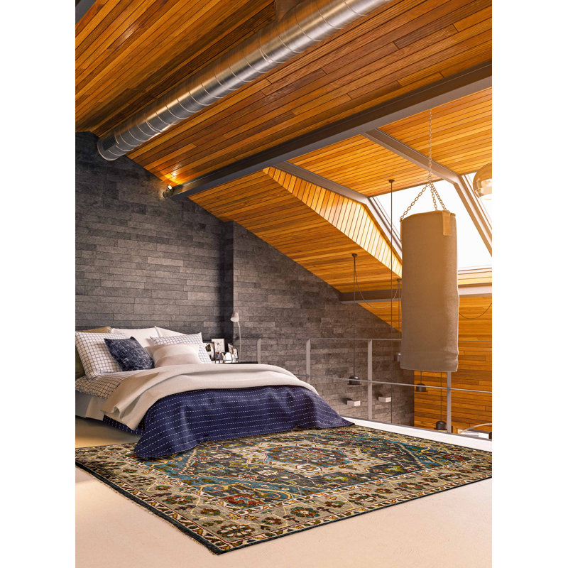 Jules Serapi Grey Rug 9'3" x 12'1"