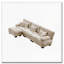 Canapé Cloud, canapé en chenille-1245666698