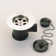 Economy 8.6cm Chain and Stopper Waste Kitchen Sink Drain With Overflow