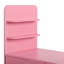 Table de manucure pliable pour Nail Tech avec 2 tablettes ouvertes, dépoussiéreur électrique -1008246493