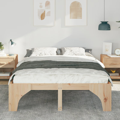 Solid Wood Bed