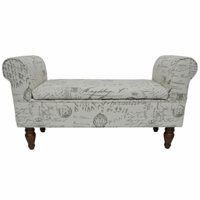 Levitt Upholstered Bench with Flip Top