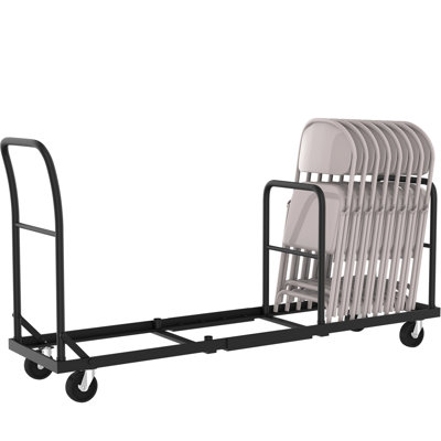 Chariot pliant robuste avec capacité de 1200 lb