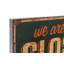 We are Closed I Textual Art Print on Wood