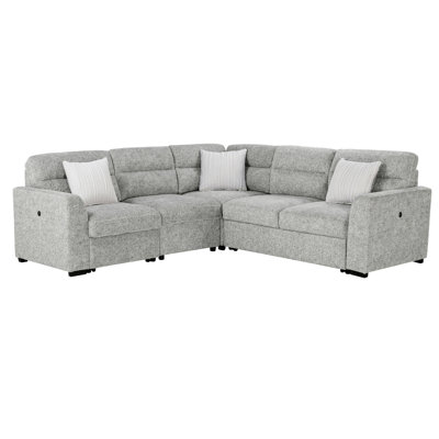 Canapé modulaire avec 3 coussins