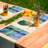 Polyester Abstract Rectangle Placemat