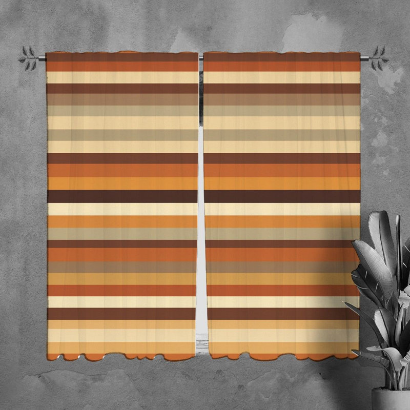 Paire de rideaux obscurcissant en polyester Kallon, L 40 po x L 82 po