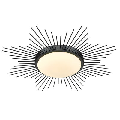 Vandusen 1-Light 24" LED Flush Mount