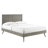 Alana Wood Platform Bed with Splayed Legs-289764532-289764530