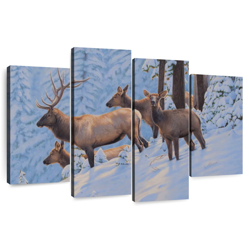 Brampt Early Snow, 27" H x 43" W